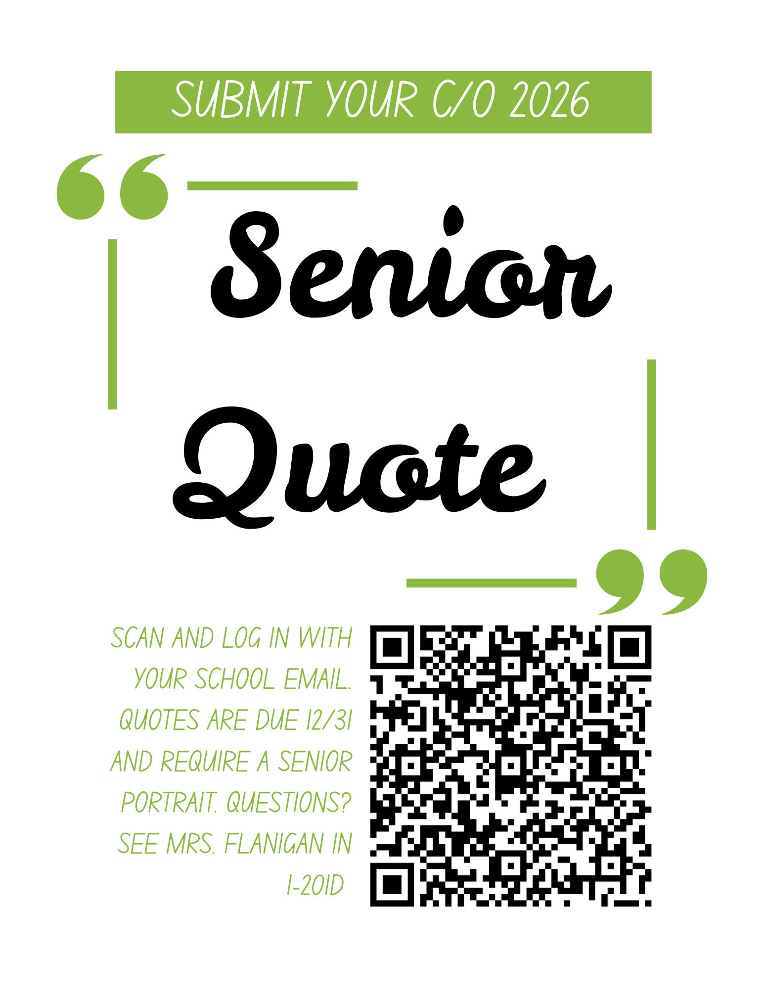 Senior Quote